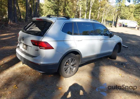 2018 Volkswagen Tiguan 2.0T Se/2.0T Sel из США, поврежденный, VIN 3VV2B7AX0JM007442